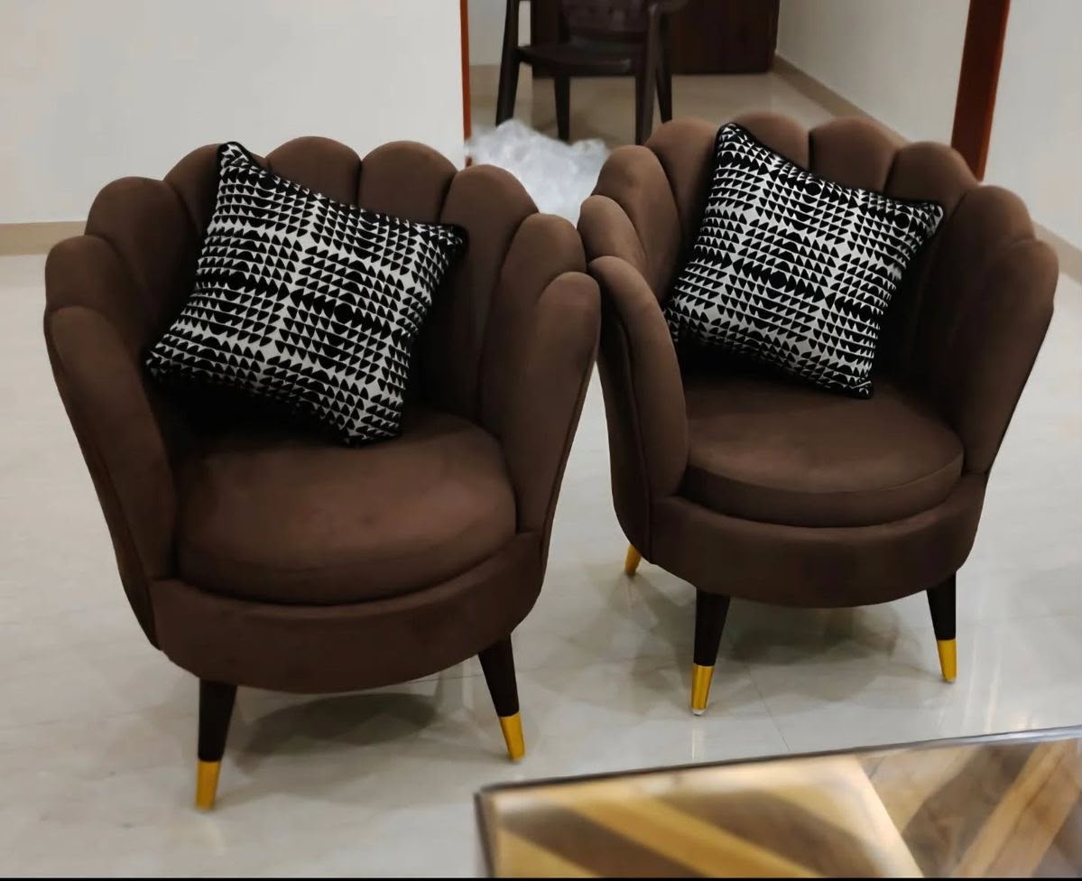 Modern L-Shaped Sofa Set #3 - HK Furniture Living Room Collection, Kampala Uganda